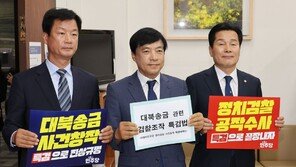李 ‘3자 뇌물죄’ 기소 가능성에…민주, ‘대북송금 특검법’ 추진