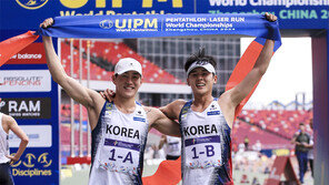 韓 근대5종, 세계선수권 男女계주 첫 동반 우승