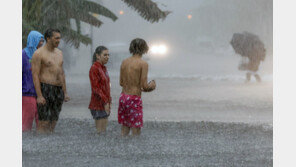 美 플로리다주 남부에 시간당 200mm 넘는 폭우 쏟아져