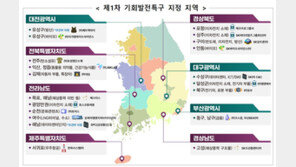 尹정부, 지방시대 박차…8개 시·도 ‘기회발전특구’에 40조 투자