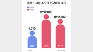 “집값 부담에 脫서울”…경기·인천, 올들어 3만1000명 순유입