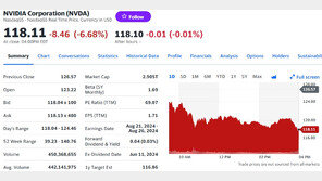 엔비디아 주가 바닥 근접, 26일 주총 계기로 반등할 수도