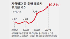 자영업 취약 대출자 연체율 10% 넘어… PF 부실도 눈덩이