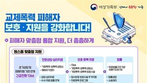 교제폭력 피해 112 신고하면 1366 연계…보호시설도 지원