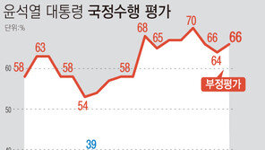 尹 지지율, 1%p 떨어진 25%…TK도 부정평가 43%[한국갤럽]