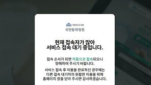 국회 국민청원 ‘접속 지연’ 3시간 왜?…“대통령 탄핵 광클”