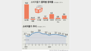 “석 달째 2%대 물가”…한은 “불확실성 여전, 지켜봐야”