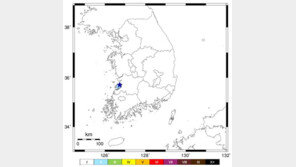 3주 만에 또…부안서 규모 2.3 지진 발생