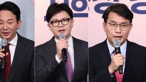 휴일에도 강행군 與 당권주자 4인…원외 당원과 ‘즉문즉답’