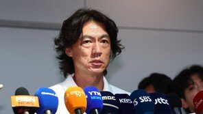 홍명보 축구대표팀 감독 “인생 마지막 도전…응원 부탁”