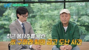 故구하라 금고털이범 몽타주 그린 형사…“영상 속 특징, 이틀 관찰”