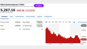 사이버 대란, 반도체 또 우수수…반도체지수 3% 급락