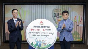 동서식품, 무더위 노출된 취약계층돕기 성금기부… ‘500호 나눔명문기업’ 가입완료