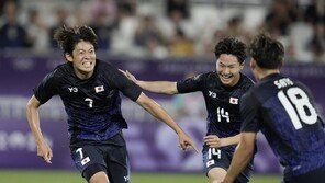 일본 축구, 8강행 조기 확정…말리 격파하며 2연승