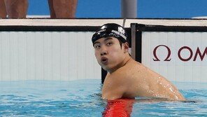 “0.04초차 아깝다”…황선우, 男 자유형 200m 결선 진출 실패