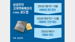 삼성 반도체 매출 28.5조… 2년만에 TSMC 제쳤다