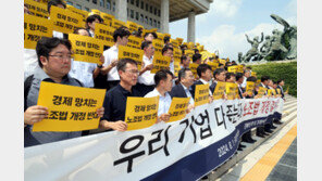 경제단체들, 국회 찾아 “‘노란봉투법’은 우리기업 무너뜨리는 악법”