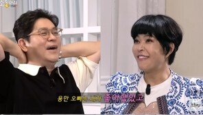 조혜련 “김용만 좋아했다” 짝사랑 고백