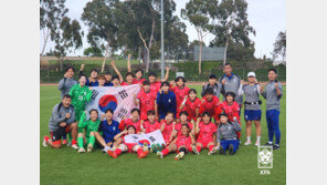 여자 U-20 축구대표팀, 내달 콜롬비아서 열릴 월드컵 위해 출국