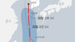 [날씨]내일 중부지방 중심 소나기…제주·남부는 태풍 영향권