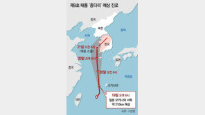 폭염 엎친데 뜨거운 태풍 ‘종다리’ 덮친다