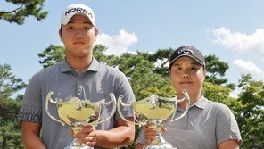 김민수-정민서, 제28회 최등규배 매경아마골프선수권 남녀부 정상