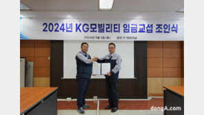 KG모빌리티, 2024년 임금협상 조인식 개최