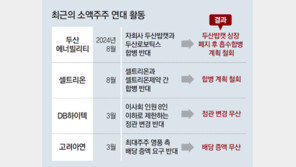 플랫폼서 몸집 불린 소액주주… “지배구조 개선”vs“단기차익 노려”