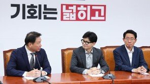 여야 당대표 만난 최태원 “경제올림픽 메달 딸 수 있게 도와달라”