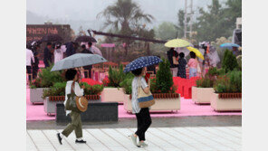 전국 가끔 구름 끼고 소나기…늦더위도 이어져