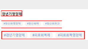 일반식품이 갱년기 영양제 둔갑…온라인 부당광고 적발