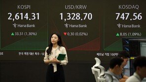 코스피, 美 빅컷 훈풍에 2600선 회복…반도체株 강세