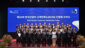 KMAC, 제33회 한국산업 고객만족도 인증식 개최