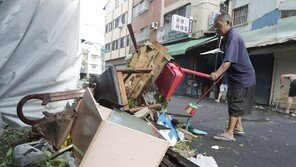 ‘대만 상륙’ 태풍 끄라톤 피해 예상보다 작았던 이유는