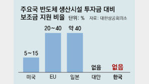 [사설]첨단산업 보조금 美中日은 수십조씩 퍼붓는데 한국은 ‘0’