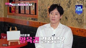 우지원 “이혼 후 첫째 둘째 양육권 따로”…분리 양육 고백