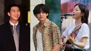 BTS 뷔·RM 등 한강 노벨문학상 수상 소식에 연예계도 축하 물결