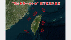 중국, 대만 포위훈련 시작…“분리주의 행위에 대한 경고”