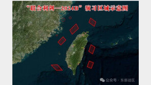 中, 대만 포위 훈련…”독립 도모 행동에 대한 강력한 공포”