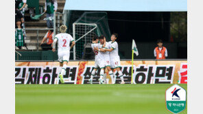 프로축구 대전, 전북에 2-0 승…‘1위 싸움’ 울산과 김천은 무승부