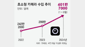 초소형카메라 수입 3년째↑… 올해 불법촬영 하루 19건꼴