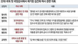 22대 첫 국감, ‘김건희’로 시작해 ‘김건희’로 마무리