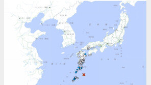 日가고시마 남동쪽 해역서 규모 6.0 지진