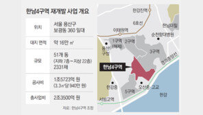 조망권 vs 건축계 노벨상… 삼성-현대, 한남4구역 15년만에 맞대결