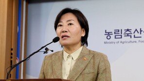 송미령 장관 “양곡법 등 개정은 농업 미래 망치는 ‘농망4법’”