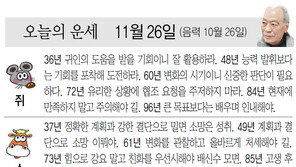 [오늘의 운세/11월 26일]