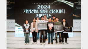 한라대, 2024년 가명 정보 활용 경진대회 최우수상 수상