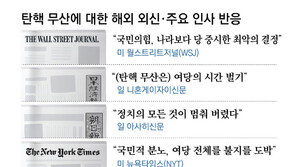 WSJ “국힘, 탄핵 표결 불참 심각한 대가 치를것” 니혼게이자이 “시간벌기가 목적”