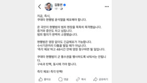 김동연 “쿠테타 현행범 윤석열 즉시 체포” 주장