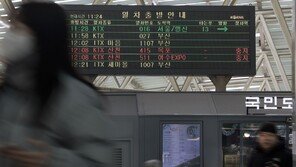 철도노조 총파업 일주일째 75.7% 운행…노사 이틀째 마라톤 교섭